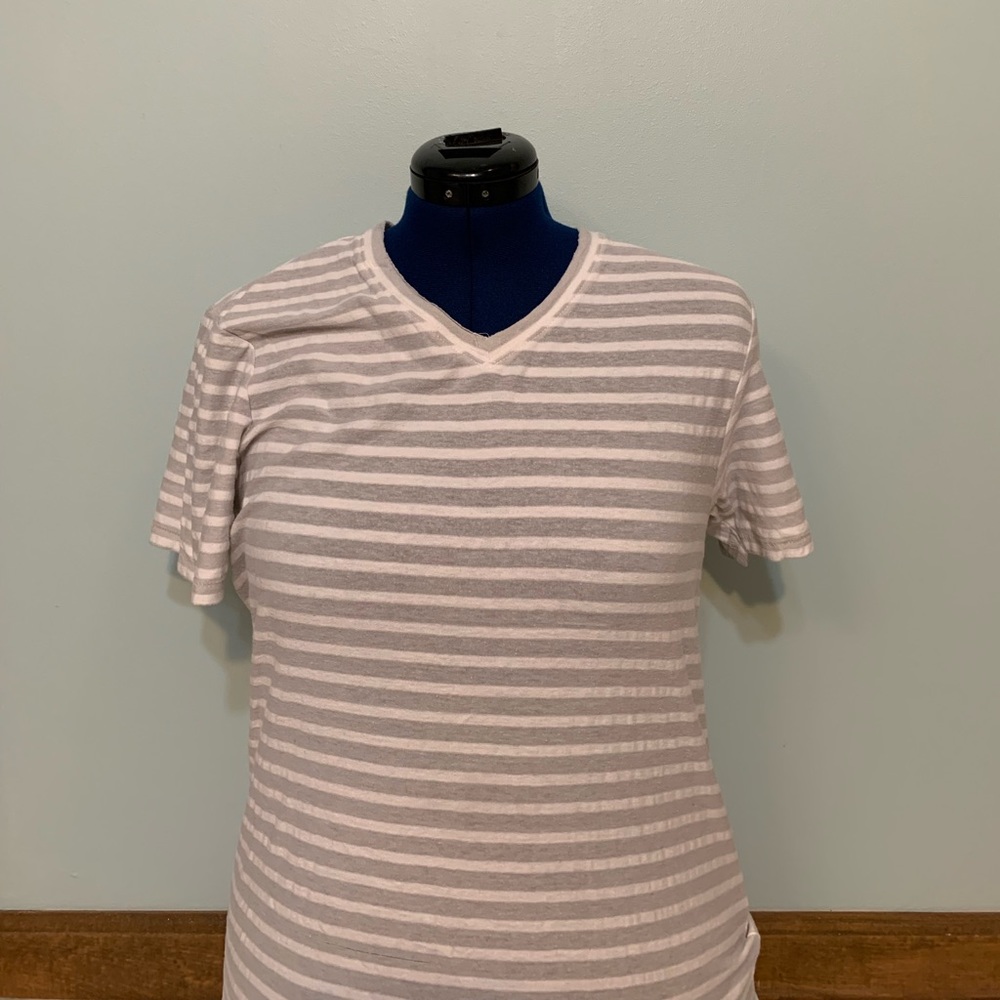 Guess Jeans Slim Fit Striped V-Neck Men’s (S)